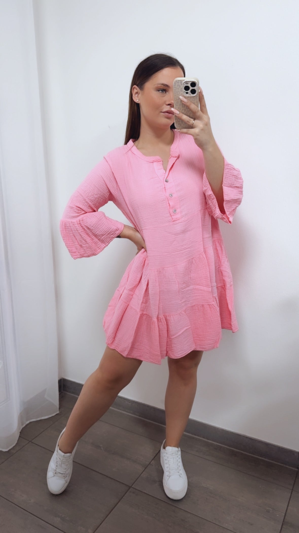 Musselin Kleid & Tunika in Soft Pink – Feminine Eleganz | MUSSELIN LIEBE