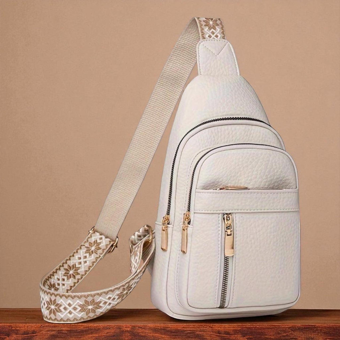 Hazel Vintage Crossbody-Tasche