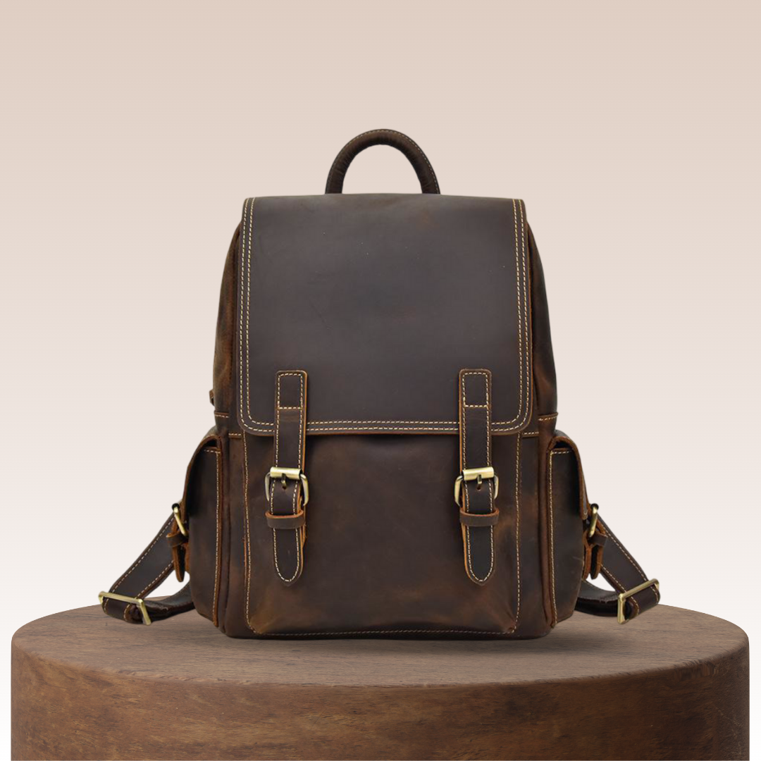 Marcus Vintage Leder-Rucksack