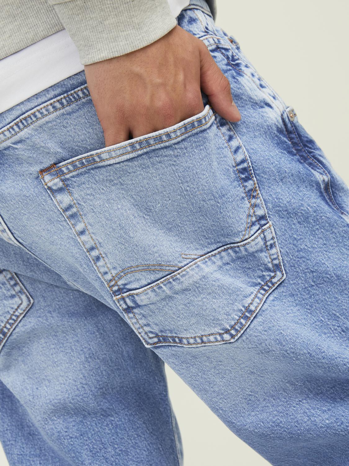 Jack & Jones Herren Jeans JJIFRANK JJLEEN CROPPED CJ 715 NOOS