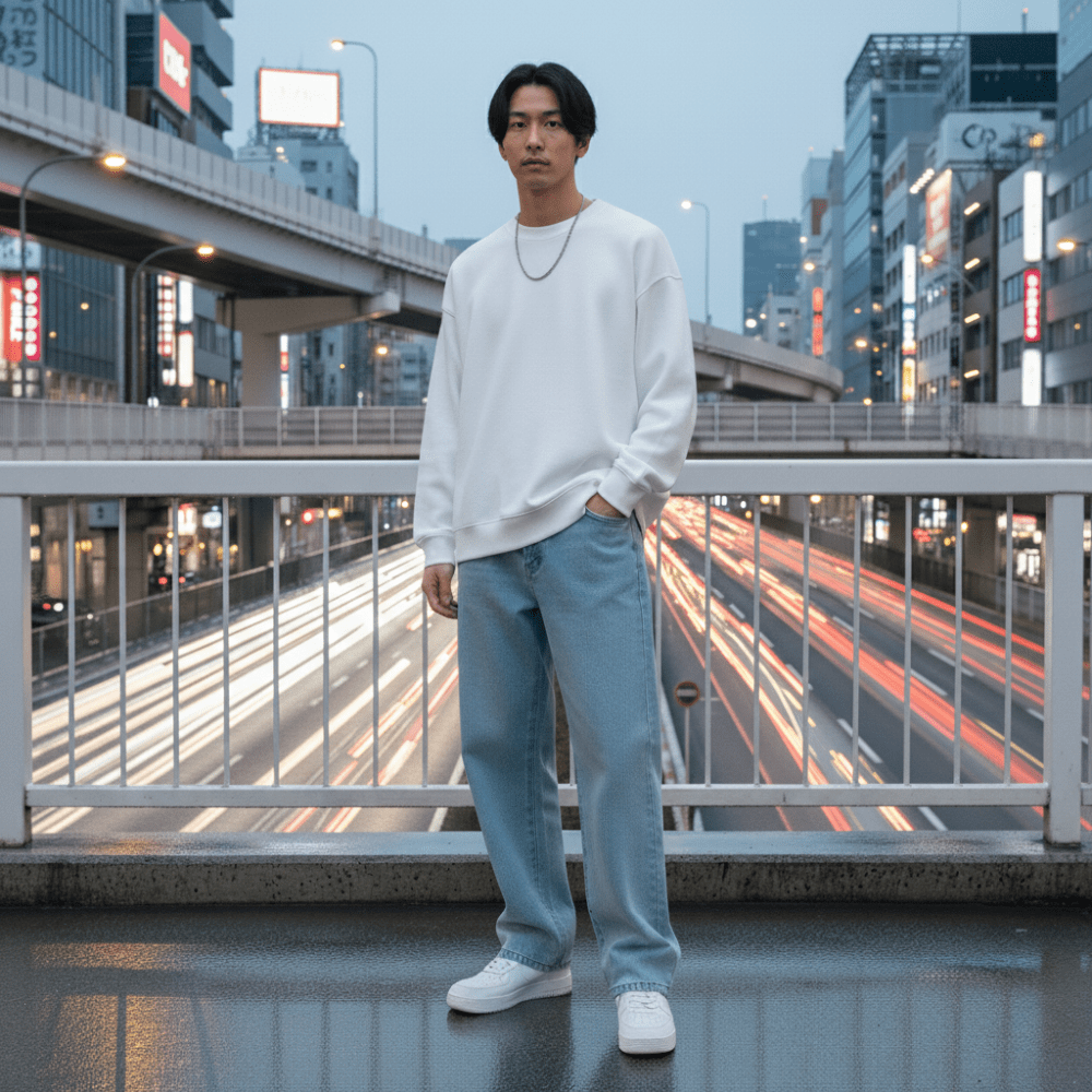 Kyoto - Japanische Denimhose