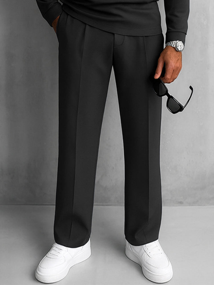 Modernes Polo & Hosen Sport-Set - Elegantes Herren Outfit