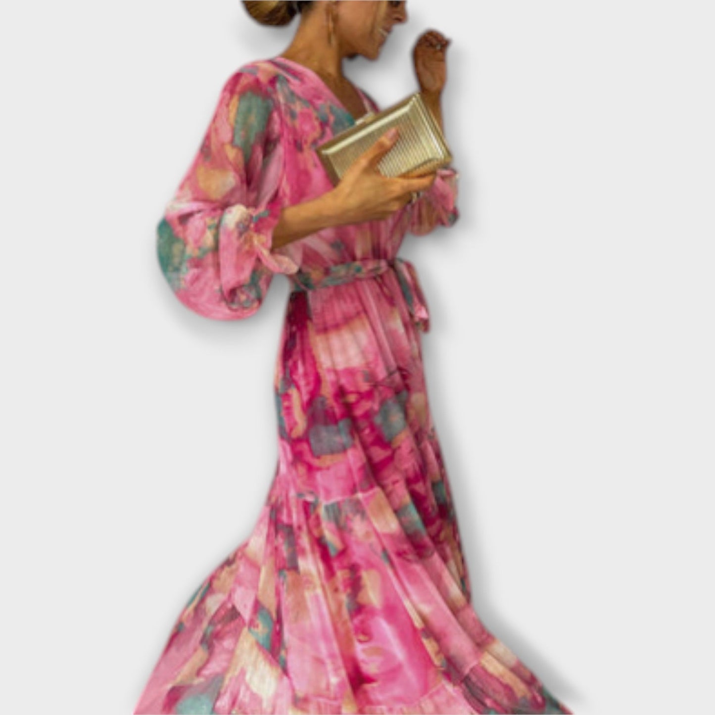Evelyn – Aquarelle Dream Maxikleid | Salzburg Mode