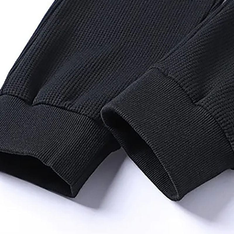 Premium Waffelstrick Loungewear-Set - Luxuriöse Herren Lounge-Kleidung