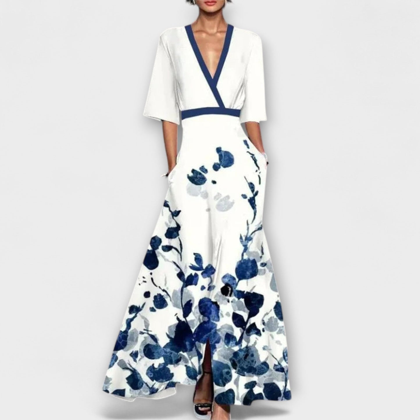 Alma – Elegantes Damenkleid mit raffiniertem Ärmeldesign | Salzburg Mode