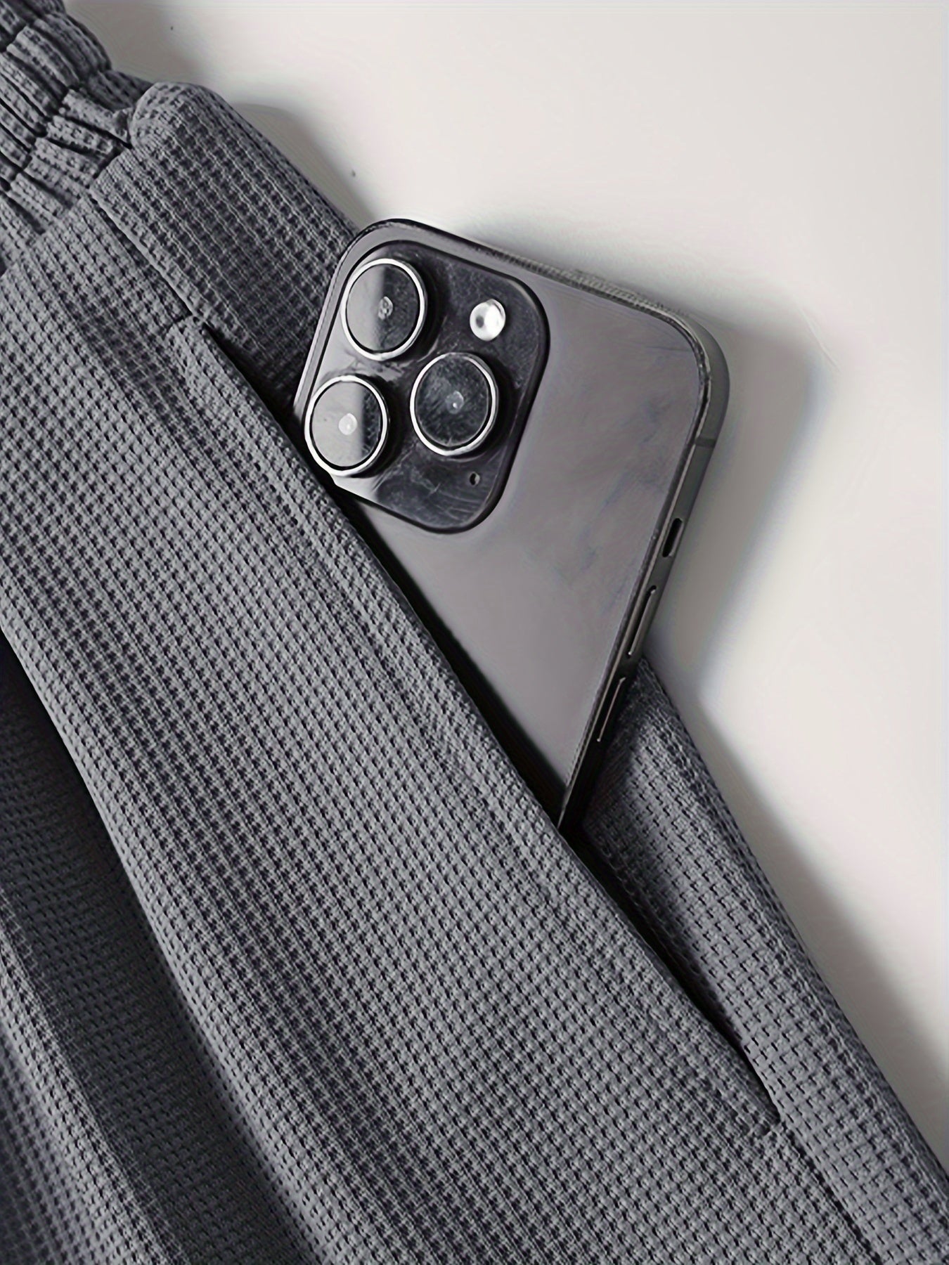 Waffelstrick Lounge-Set für Herren - Bequemes Zweiteiler-Set