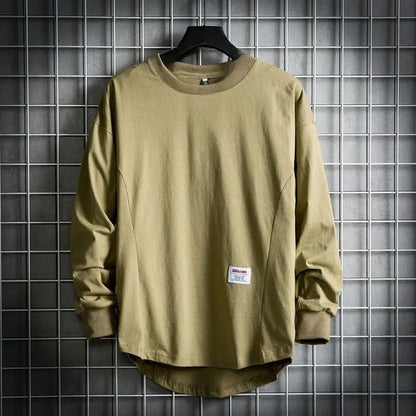 Heritage Drop-Hem Pullover