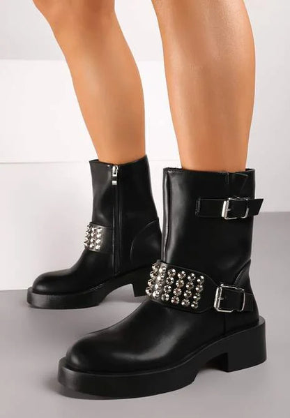 Schwarze Ankle Boots Premium