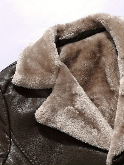 Lorenzo™ - Le Noble Lederjacke mit Pelzfutter