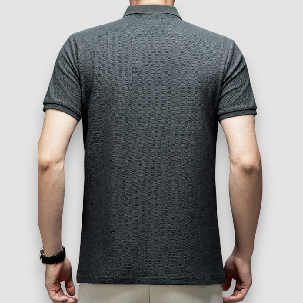 Laurent | Baumwoll Herren Polo-Shirt