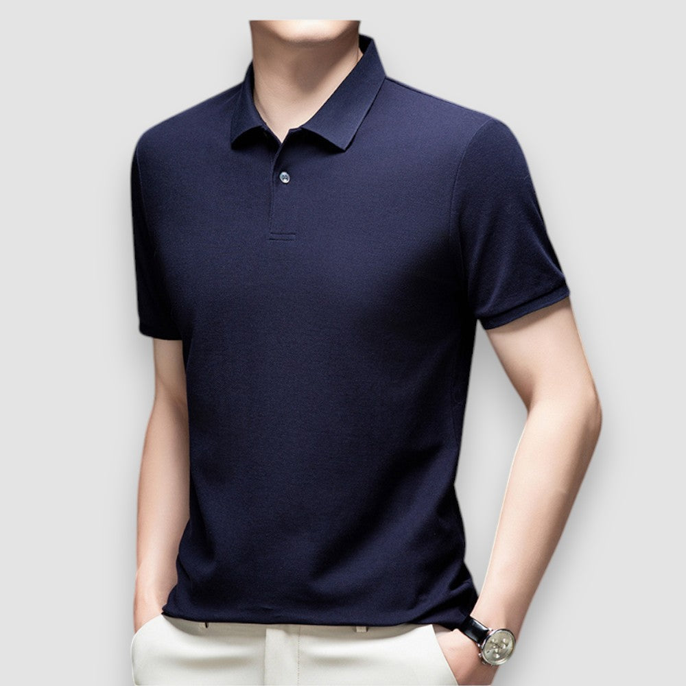 Laurent | Baumwoll Herren Polo-Shirt