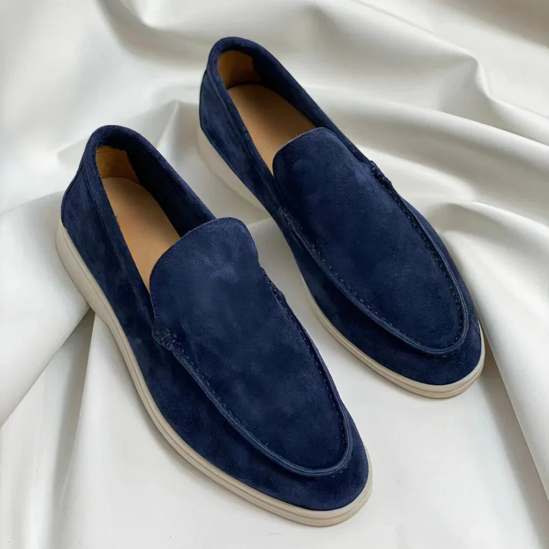 Elegante Wildleder-Loafer – Premium Slipper im italienischen Stil