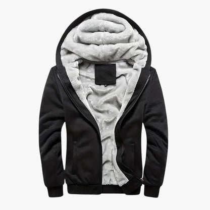 Weber | Herren Fleecejacke mit Kapuze