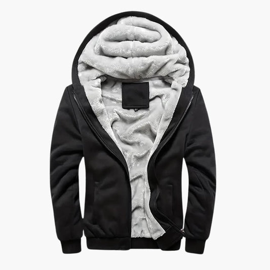 Weber | Herren Fleecejacke mit Kapuze
