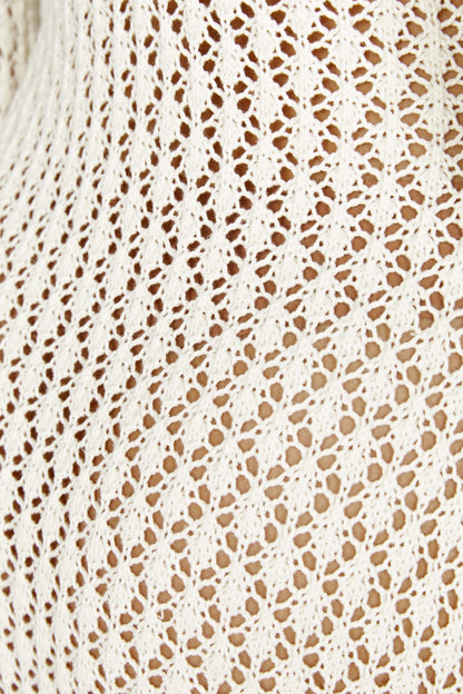 Lexi - Luftig Gestricktes Strandkleid