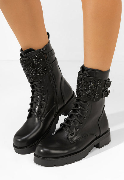 Schwarze Ankle Boots Modern