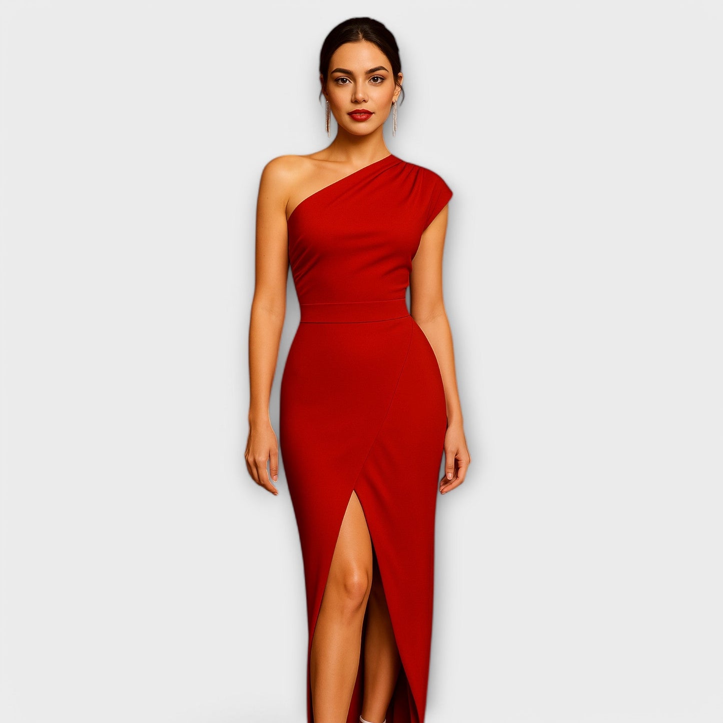Elegantes Asymmetrisches Abendkleid – Dramatische Raffinesse | Salzburg Mode