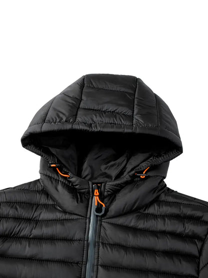 Elegante Jacke mit Kapuze