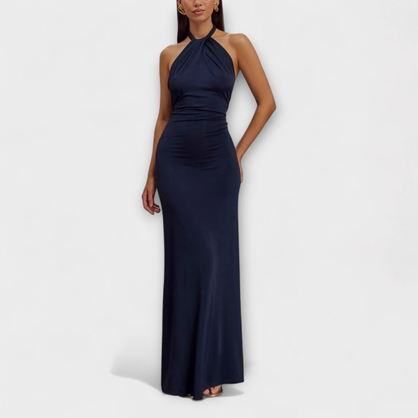 Lagune – Slinky Halter Maxi Kleid | Salzburg Mode