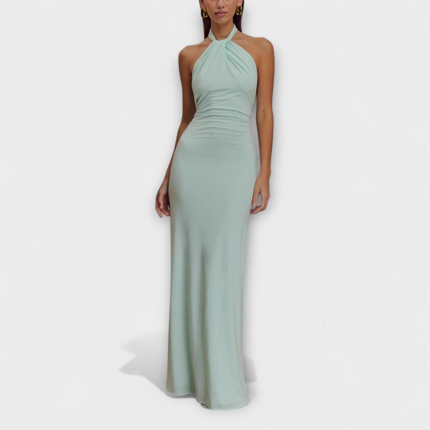 Lagune – Slinky Halter Maxi Kleid | Salzburg Mode