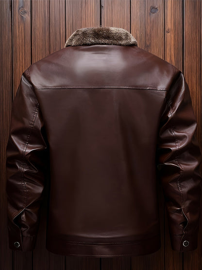 Arden™ - L'Iconique Gefütterte Lederjacke