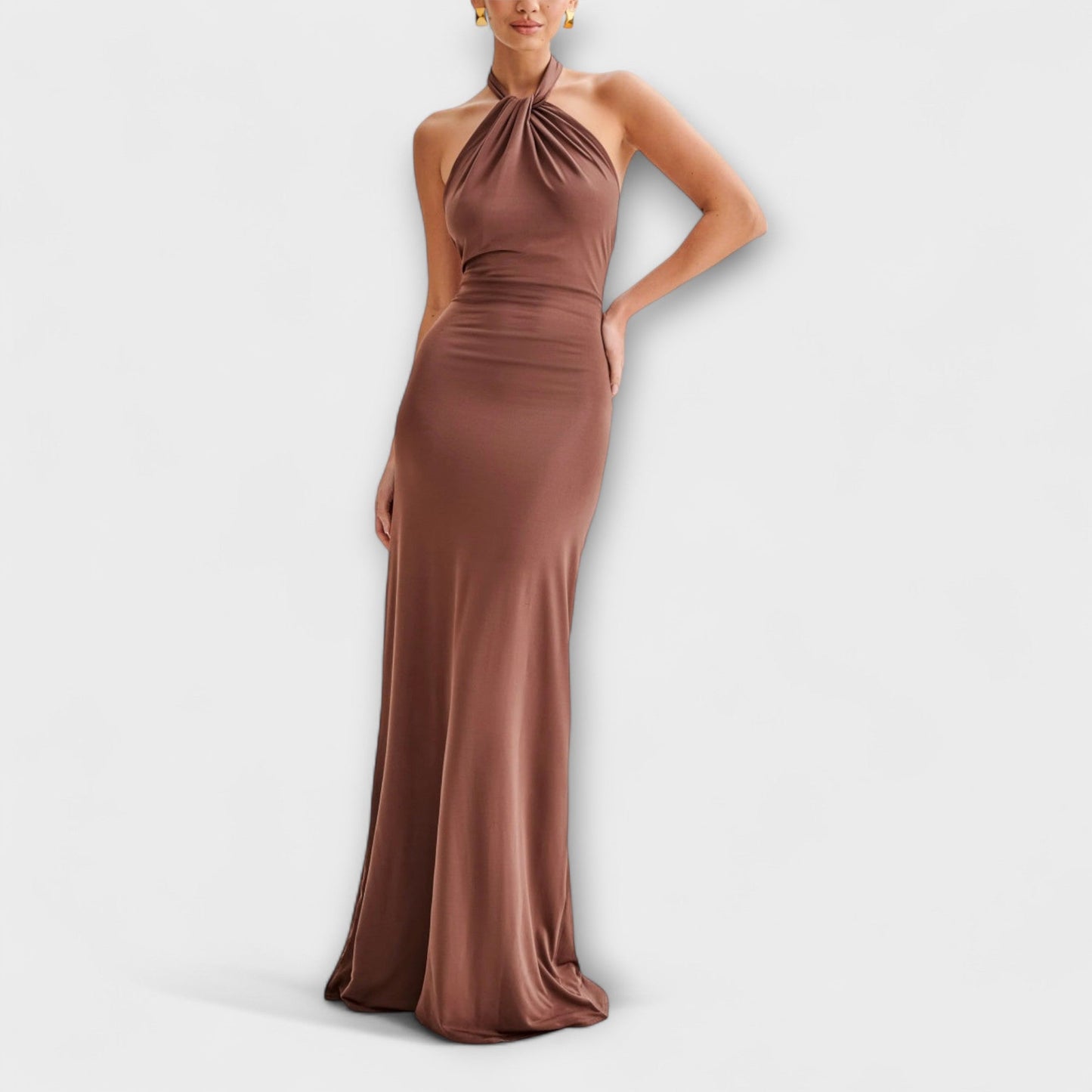 Lagune – Slinky Halter Maxi Kleid | Salzburg Mode