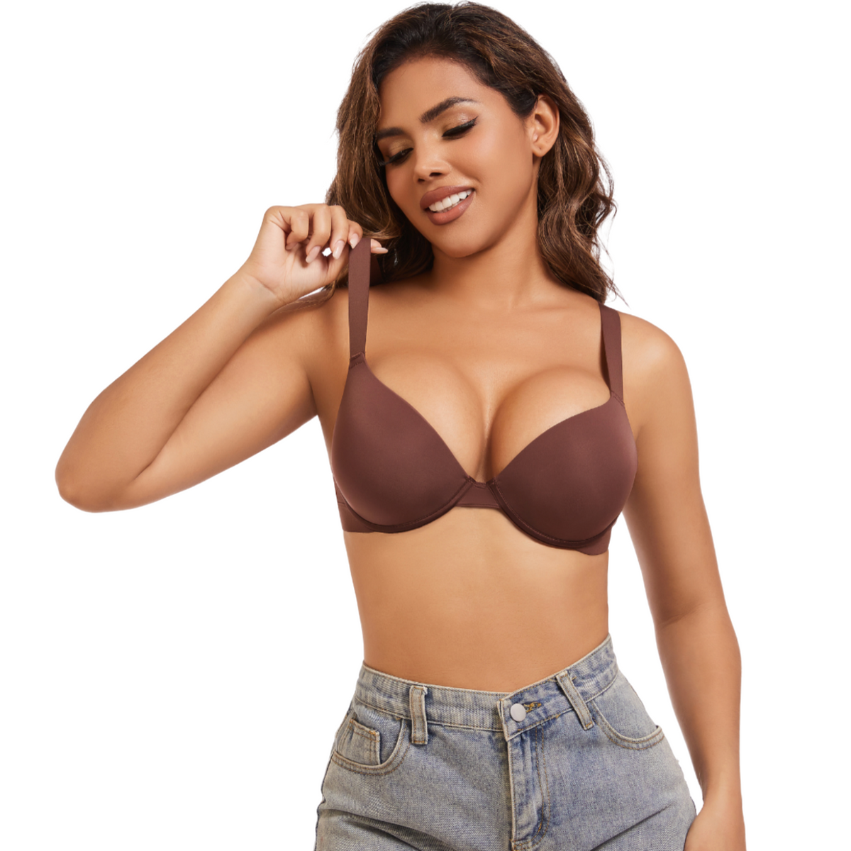 Elena™ - Super Push-Up BH mit tiefem Ausschnitt