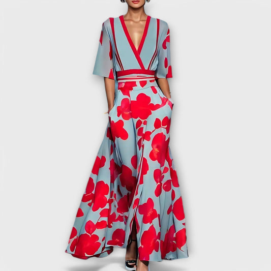 Elise – Elegantes geblümtes Etuikleid | Salzburg Mode