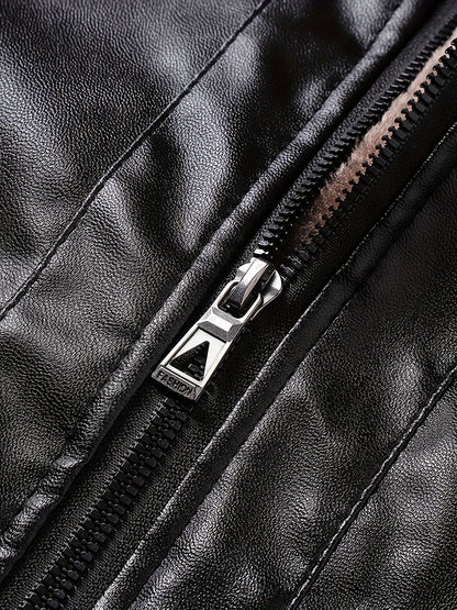 Arden™ - L'Iconique Gefütterte Lederjacke