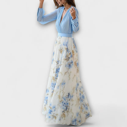 Harper – Elegantes Blumen-Maxikleid | Salzburg Mode