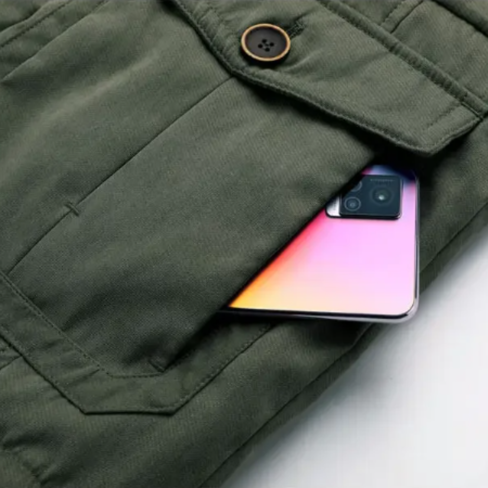 Elegante Outdoor Gefütterte Jacke