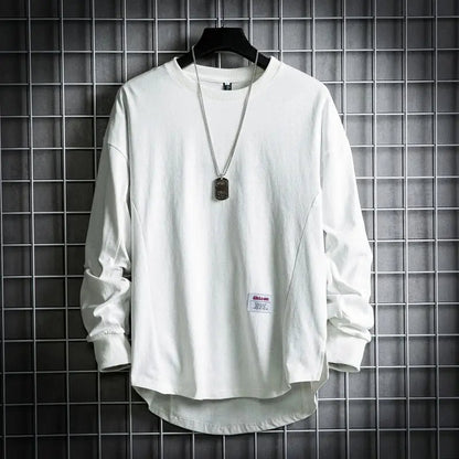 Heritage Drop-Hem Pullover