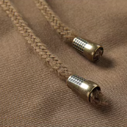 Lässige Baumwoll-Winterjacke