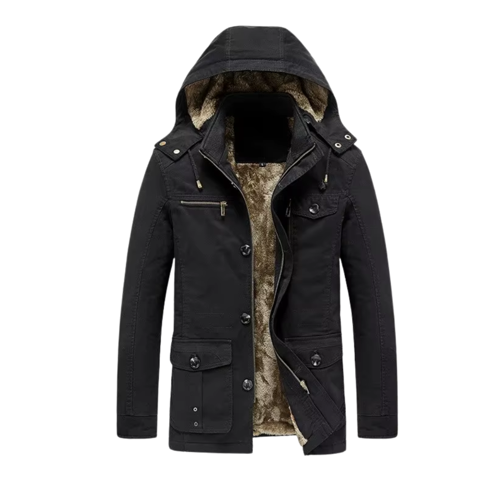 Elegante Premium Gefütterte Winterjacke