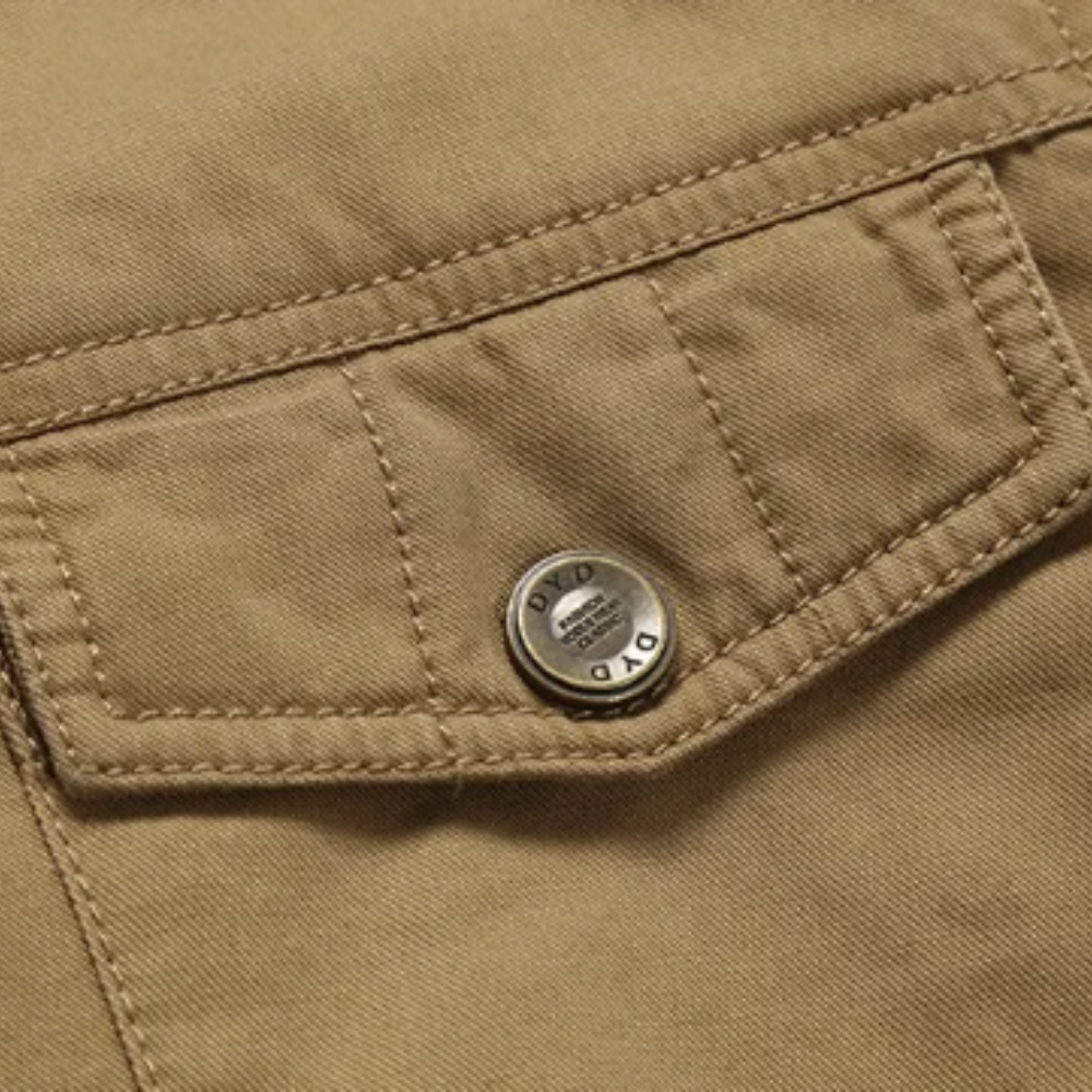 Elegante Gefütterte Baumwoll-Winterjacke