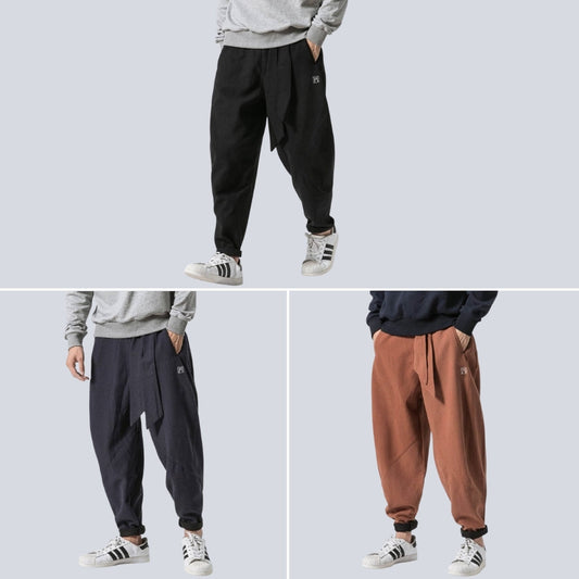 3er-Pack Akio - Japanische Winter Haremhose