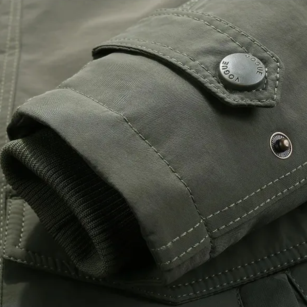 Elegante Gefütterte Winterjacke