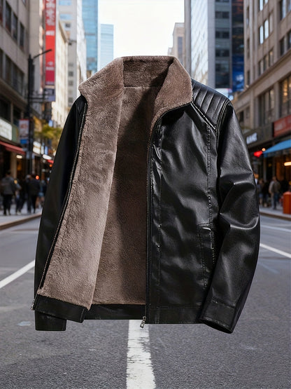 Arden™ - L'Iconique Gefütterte Lederjacke