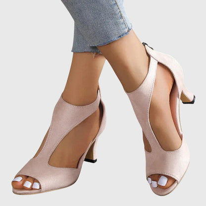 Delfina Orthopädische Absätze – Feminine Damen-Schuhe mit Blumendetail
