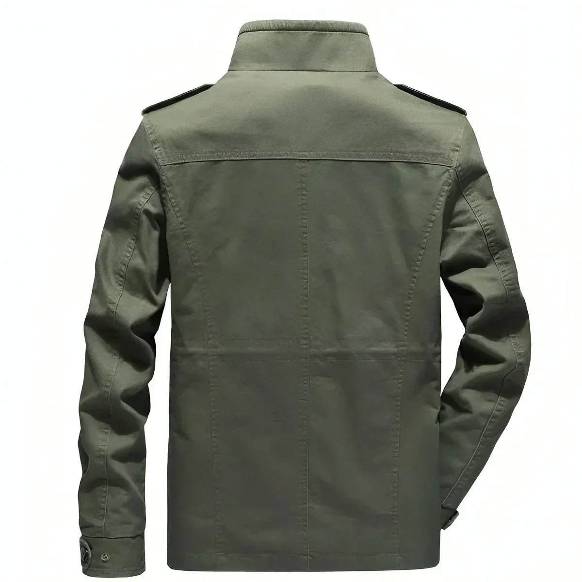 Ken - Herrenjacke mit Stehkragen im Militärstil