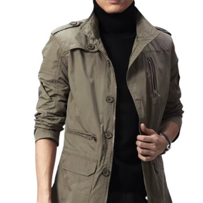 Elegante Winddichte Jacke