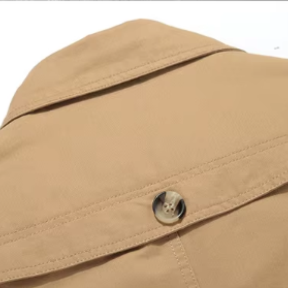 Eleganter Gefütterter Trenchcoat