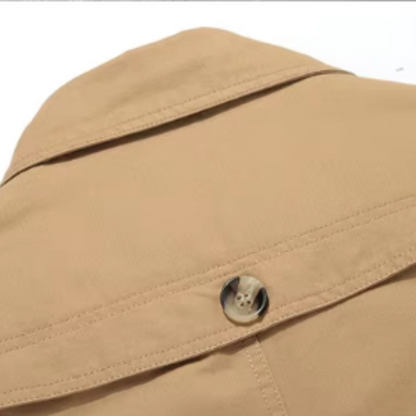 Eleganter Gefütterter Trenchcoat