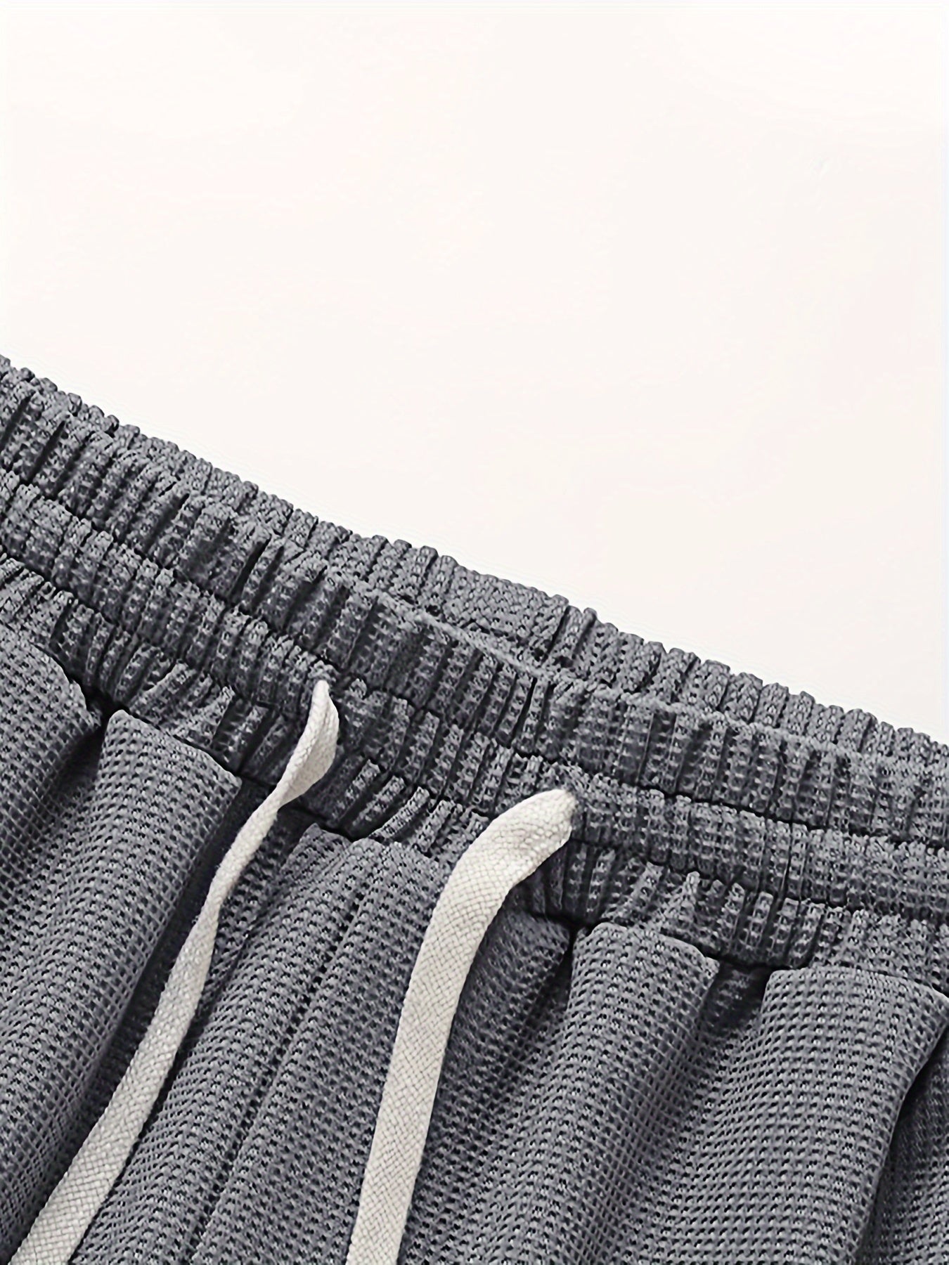 Waffelstrick Lounge-Set für Herren - Bequemes Zweiteiler-Set