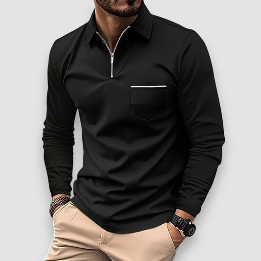 Ralph | Langarm Herren Polo-Shirt