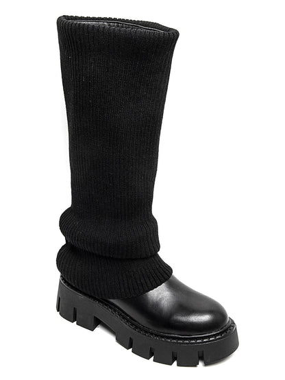 Chaimae Sock Schwarz Stiefel
