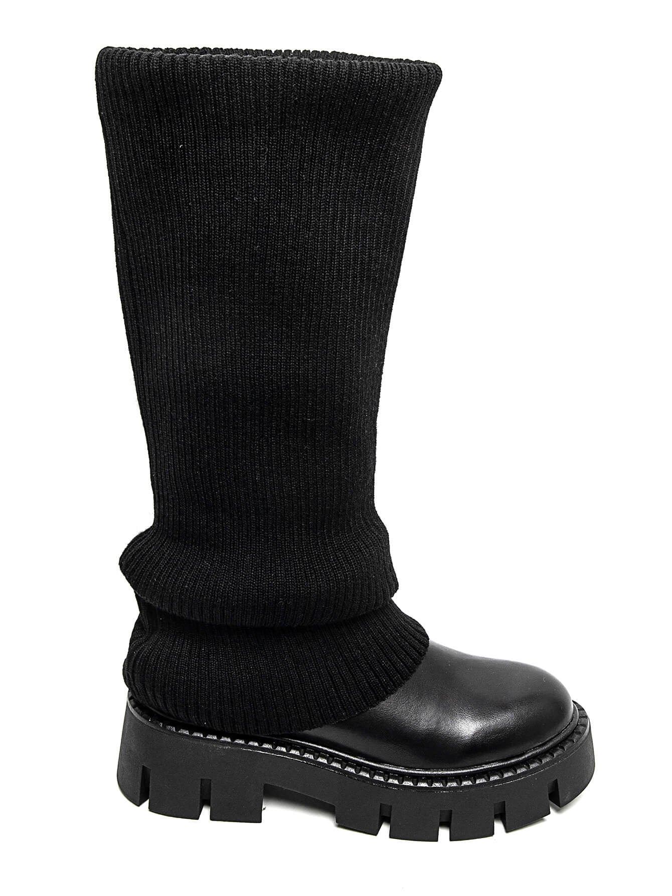 Chaimae Sock Schwarz Stiefel