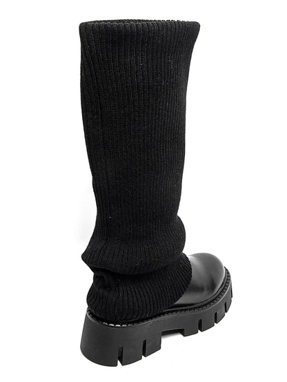 Chaimae Sock Schwarz Stiefel