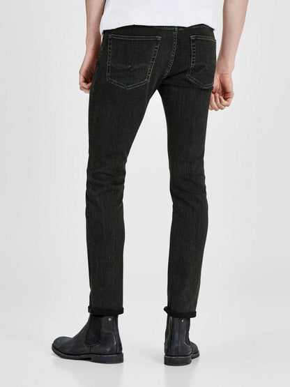 Jack & Jones Herren Jeans 5-Taschen Skinny-Fit Jeans in Grey Denim