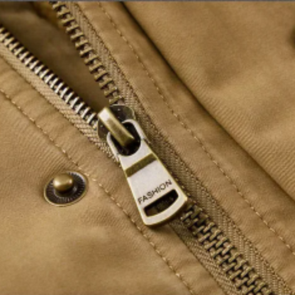 Elegante Gefütterte Bomberjacke